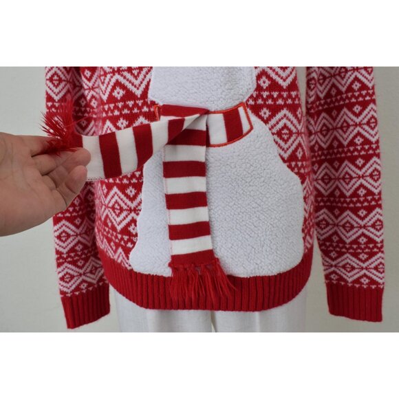Vintage 90s Acrylic Blizzard Bay Christmas Ugly Sweater size S - Picture 5 of 10